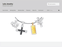 Tablet Screenshot of leiajewelry.com